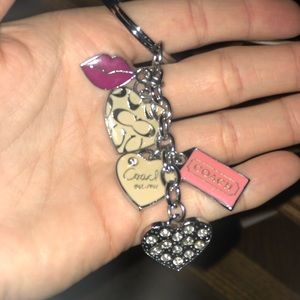2 brand new coach keychains!